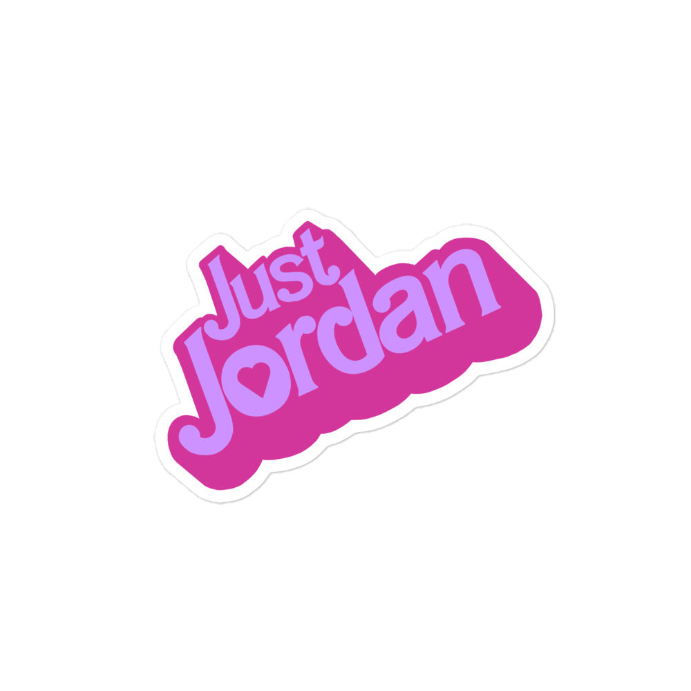 Bubble-free stickers - Love, Boy Jordan