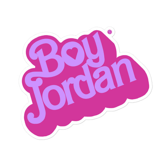 Bubble-free stickers - Love, Boy Jordan