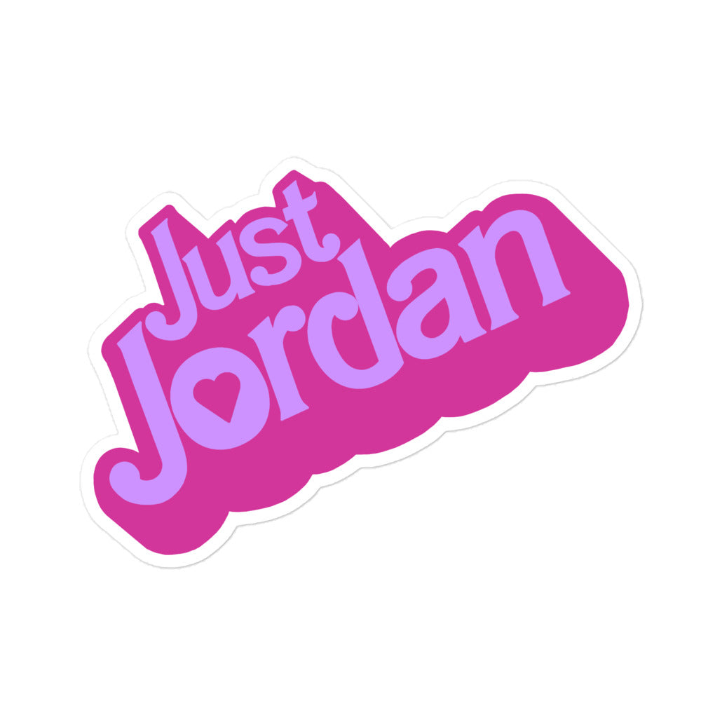 Bubble-free stickers - Love, Boy Jordan