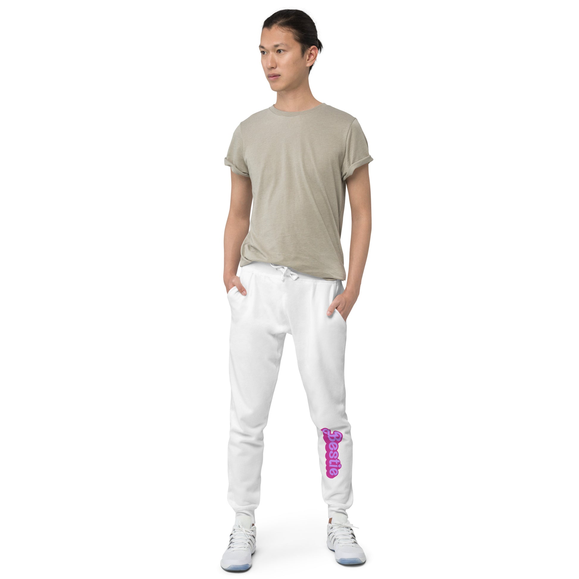 Bestie Unisex fleece sweatpants - Love, Boy Jordan