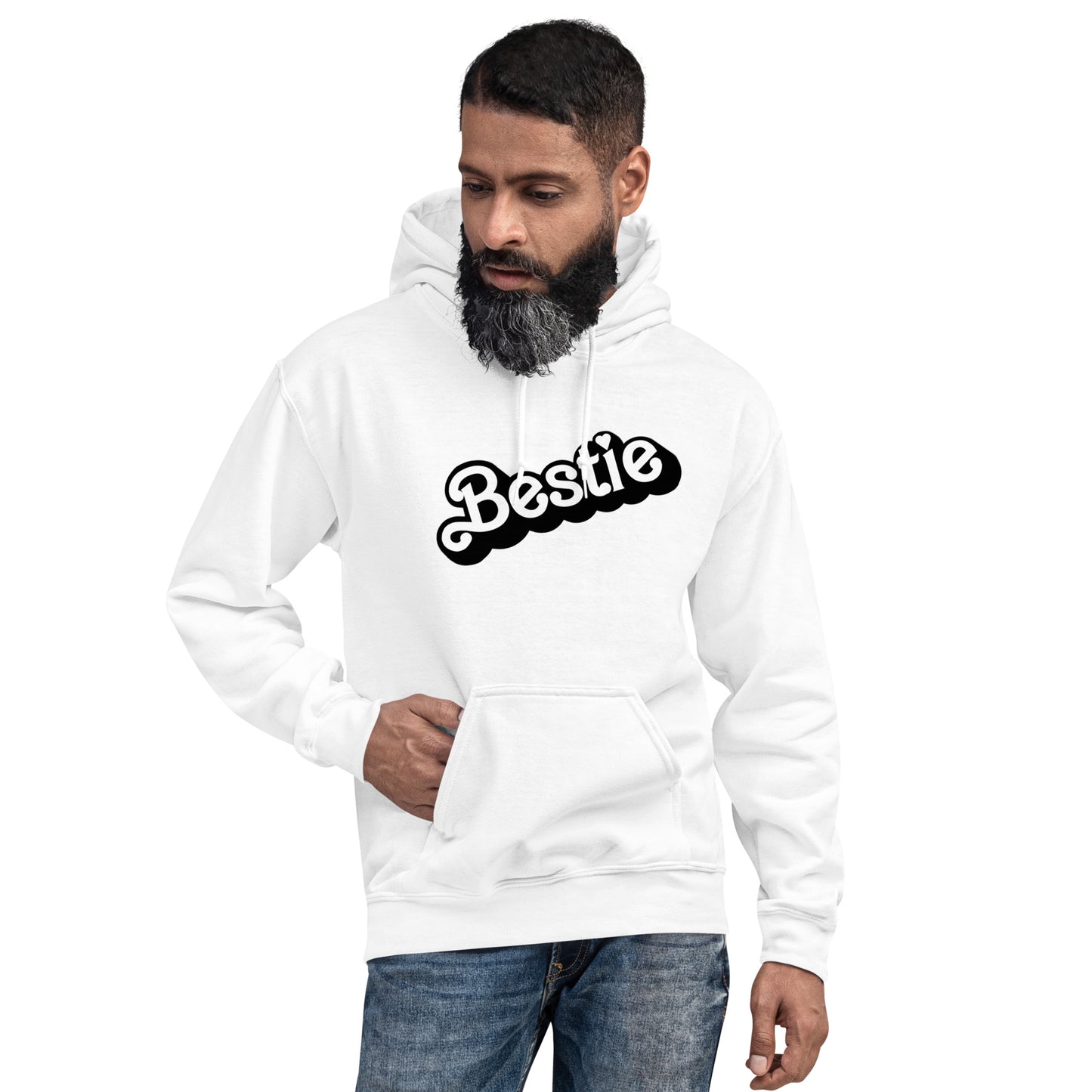 Bestie Unisex Hoodie - Love, Boy Jordan