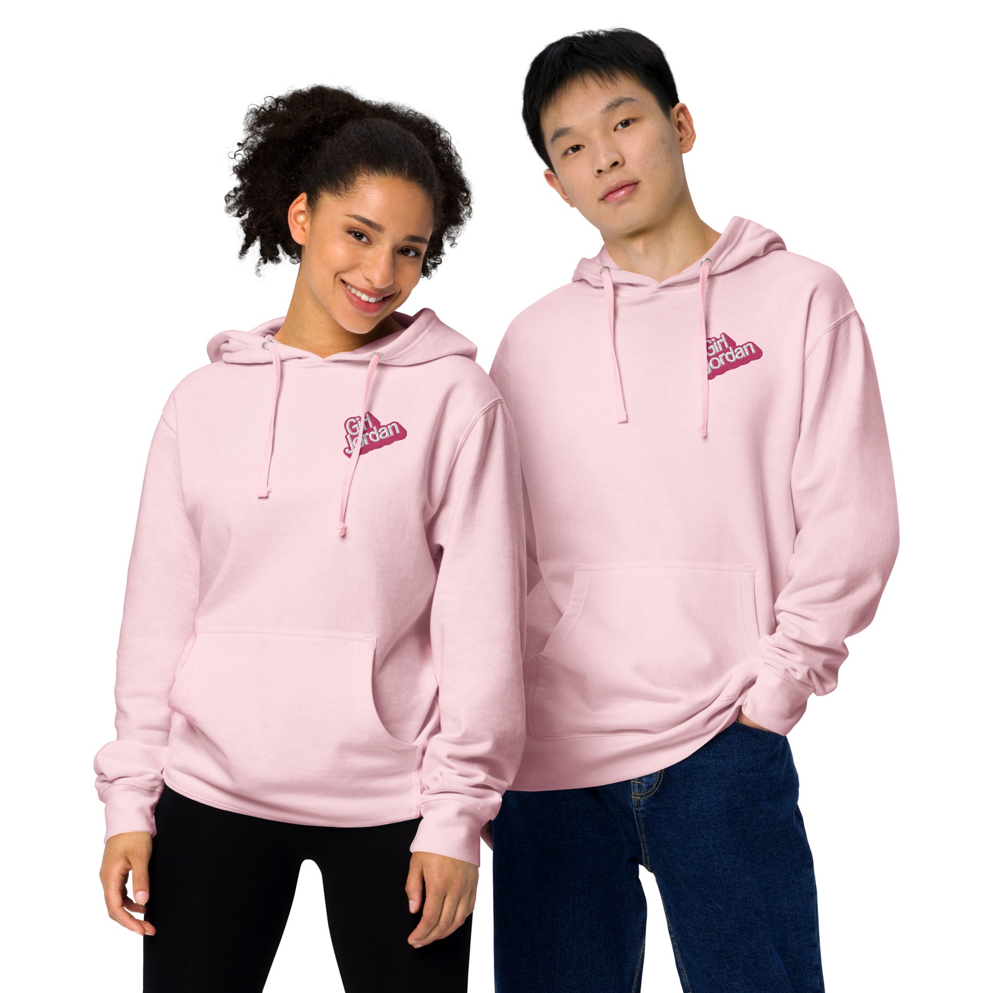 Unisex midweight hoodie - Love, Boy Jordan