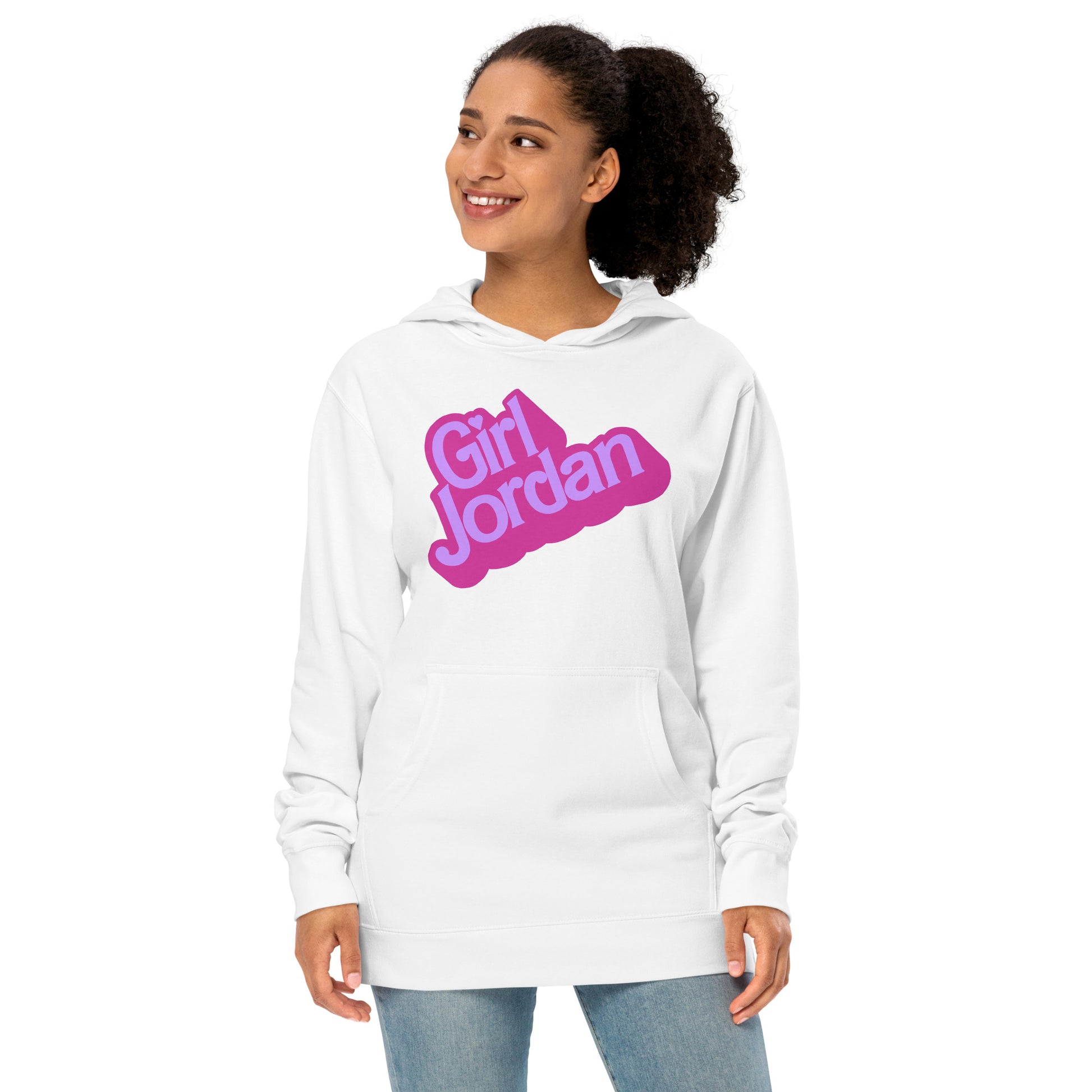 Unisex midweight hoodie - Love, Boy Jordan