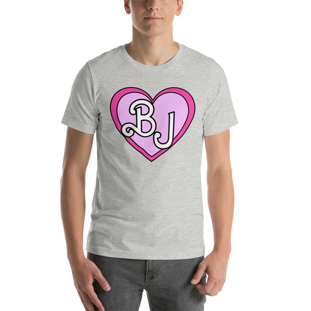 BJ Heart Unisex t-shirt - Love, Boy Jordan