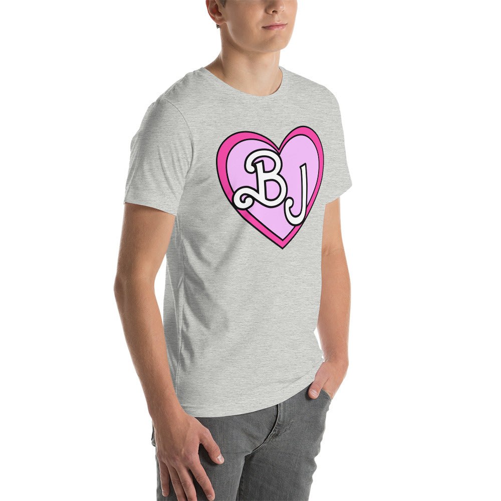 BJ Heart Unisex t-shirt - Love, Boy Jordan