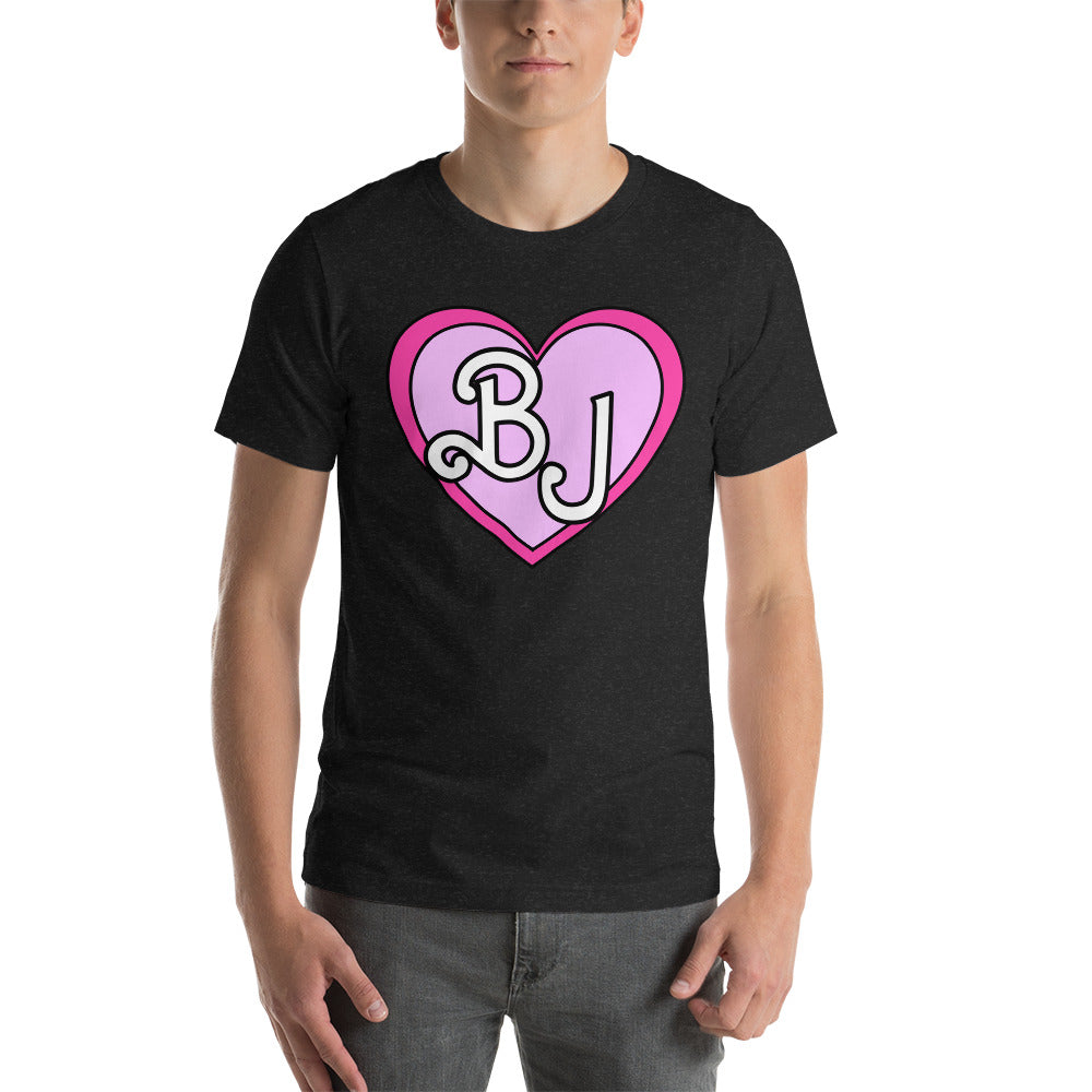 BJ Heart Unisex t-shirt - Love, Boy Jordan