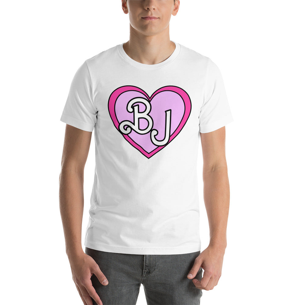 BJ Heart Unisex t-shirt - Love, Boy Jordan