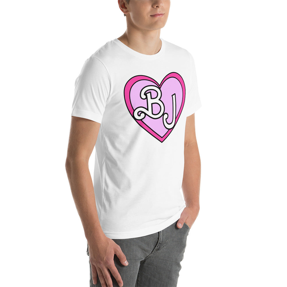 BJ Heart Unisex t-shirt - Love, Boy Jordan