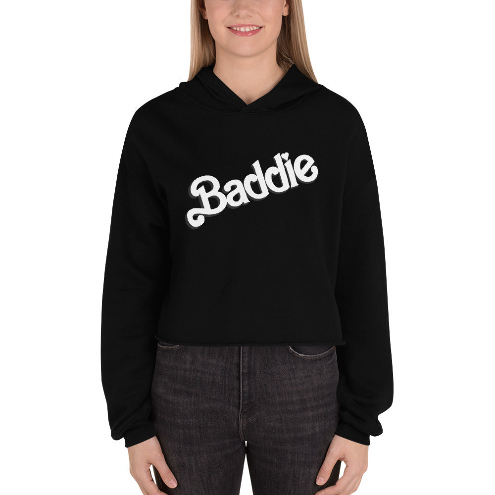 Baddie Crop Hoodie - Love, Boy Jordan