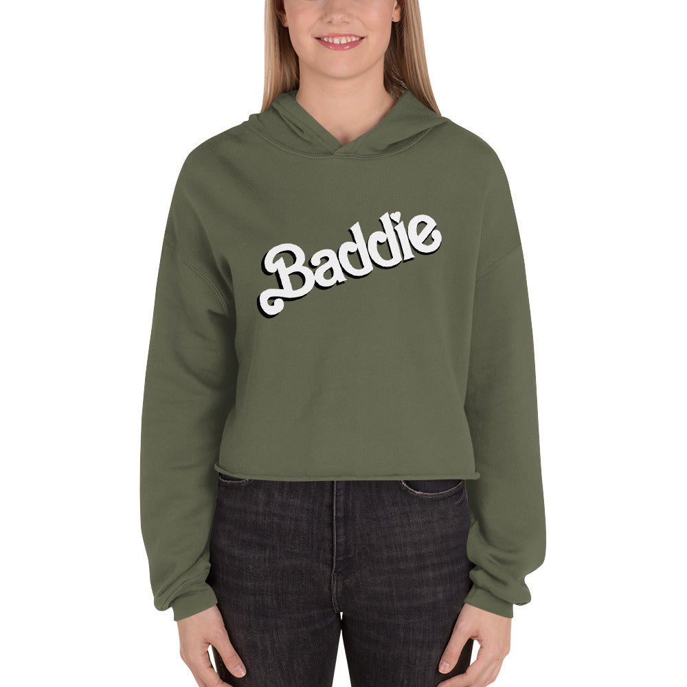 Baddie Crop Hoodie - Love, Boy Jordan