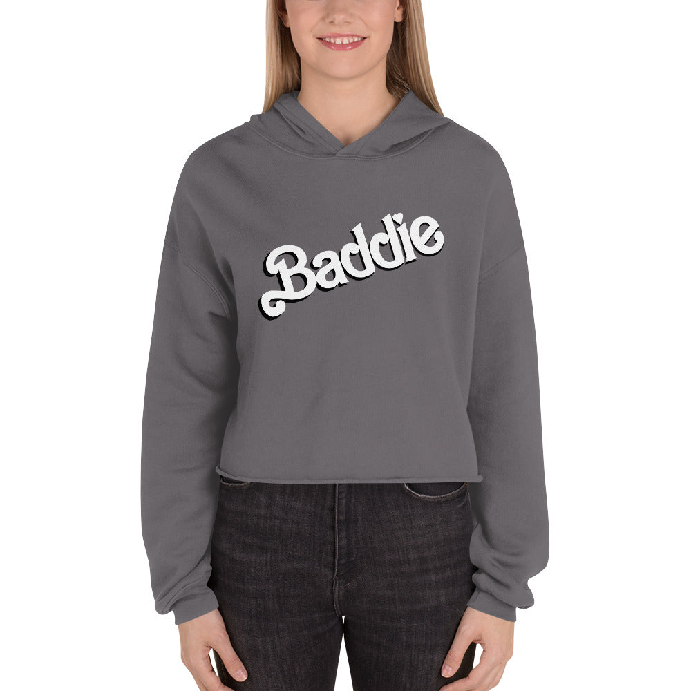 Baddie Crop Hoodie - Love, Boy Jordan