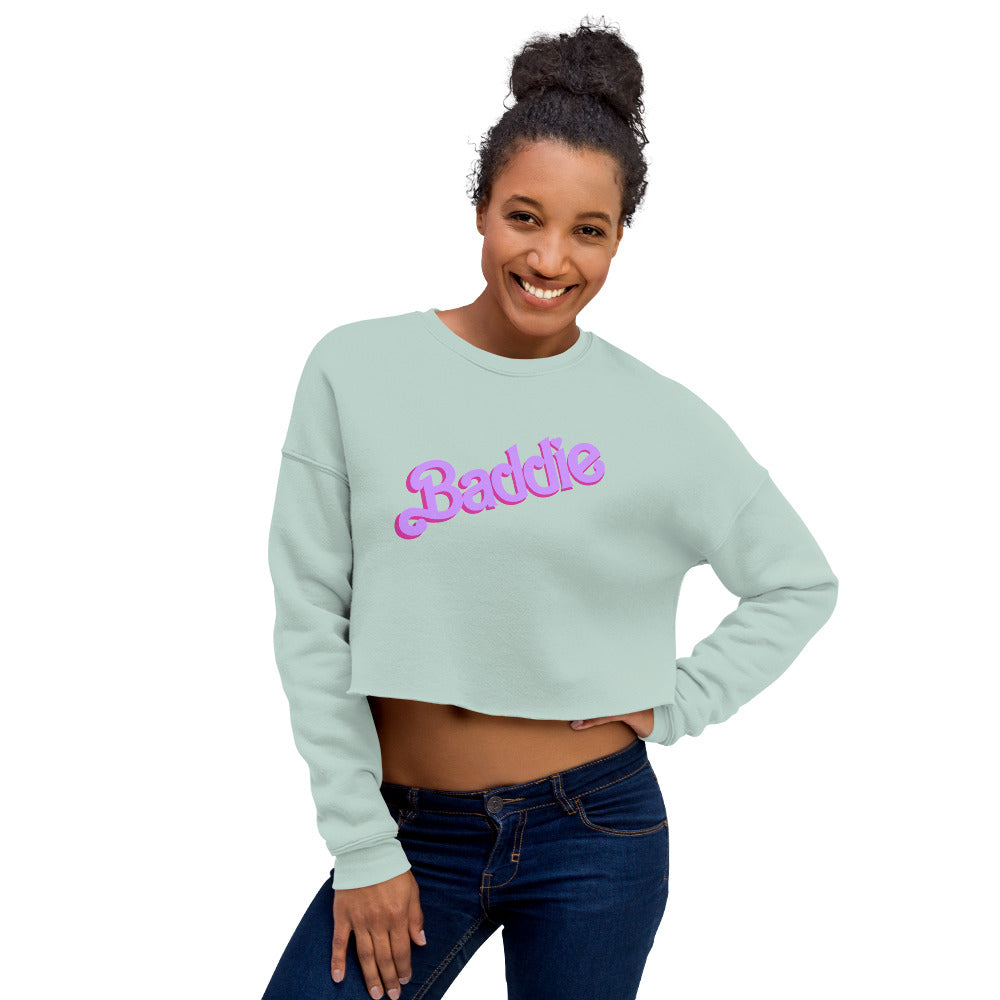 Baddie Crop Sweatshirt - Love, Boy Jordan